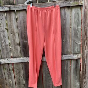 Roaman’s salmon color pants sz. M